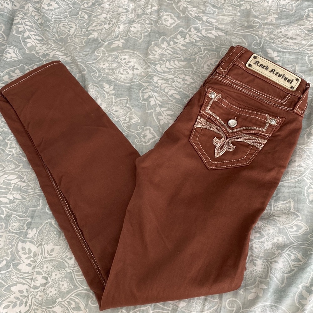 Copper Rock Revival Ankle Skinny Jeans Size 27 NWT - Picture 2 of 9